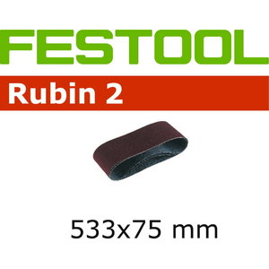 Lihvlint RUBIN 2 10tk 75x533mm P80, Festool