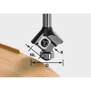 Replacement cutters HW-WP R1 D28 KL12,7OFK