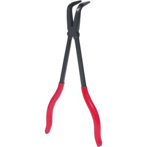 Telephone pliers 90° curved, extra long, 270mm 