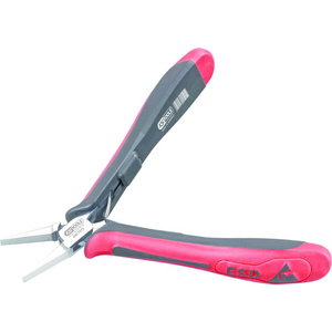 ESD flat pliers, 130mm, KS Tools