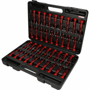 Precizinių atsuktuvų komplektas, 37 vnt, KS Tools
