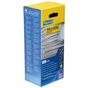 Glue D12 PVC-Cable-plast. 48pcs 190mm, Rapid