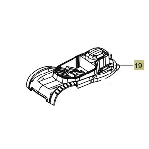 Motor cover WG734E, WG743E