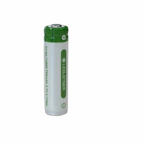 Baterija 14500 Li-Ion 3,7V 750mAh, įkraunama 