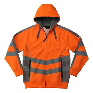 Corby SWEATSHIRT HI_VIS orange/dark anthracite L, Mascot