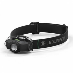 Žibintuvėlis ant galvos MH4, įkraunamas, balta/raudona švies, Ledlenser