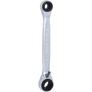 Uzgriežņatslēga 10x19 mm-13x17 mm 4-in-1 GEARplus, KS Tools