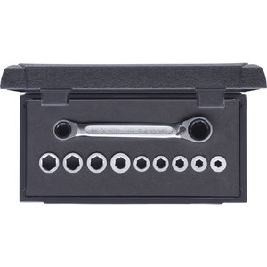 rev ring spanner set 8-17mm 10-pcs GEAR+