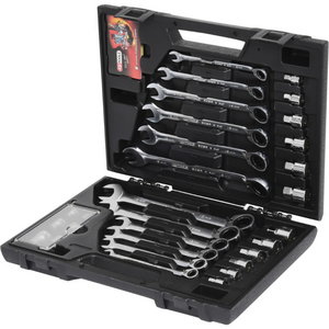 reverse combination spanner set 8-19mm 30-pcs GEAR+