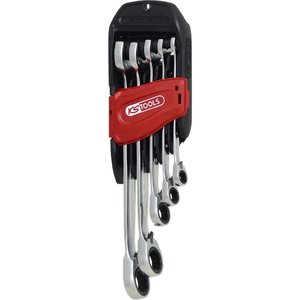 ratchetcombination wrench set 8-19mm 5-pcs DUOGEAR