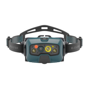 Galvas lampa HF8R Core, uzlādējama, IP68, 1600lm Teal (Limited Edition)