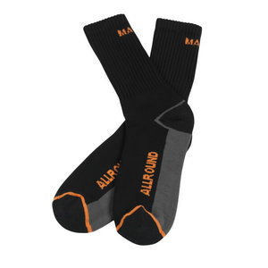 Socks Mongu, 3 pair in pack. BLACK, Mascot