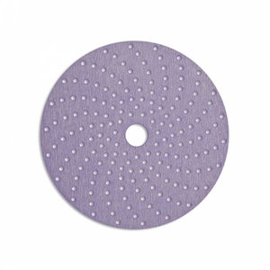 Шлифовальный диск на липучке Velcro 334U Hookit Purple+ Multihole 150mm P500, 3M