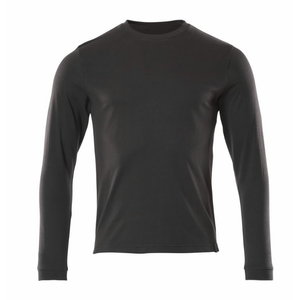 Marškinėliai ilgomis rankovėmis Albi, juoda 2XL, Mascot