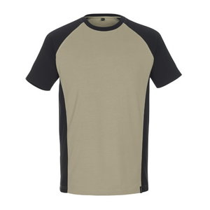 T-Shirt Potsdam, Khaki/black L, Mascot