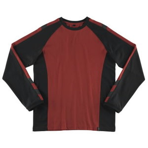 Shirt Bielefeld dark punane/black 2XL, Mascot