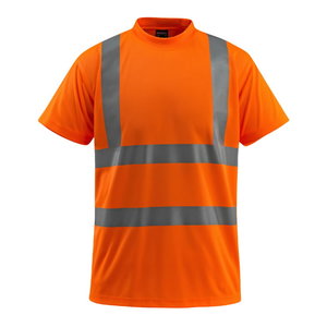 Marškinėliai Townswille, didelio matomumo, oranžinė, Mascot