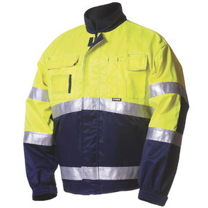 Рабочая куртка  Dimex 5071, Hi-Viz, жёлтая/синяя, размер L, DIMEX