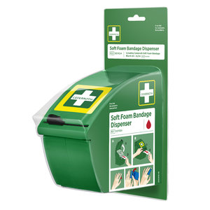 Pirmās palīdzības prece, putu pārsēja dozators, ar Soft Foam 4,5 m, Cederroth