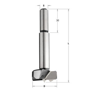 Frēzurbis KSS D=12X90 S=10X30 RH, CMT