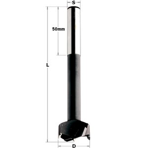 BORING BIT HW D=60X140 S=13X50 RH, CMT