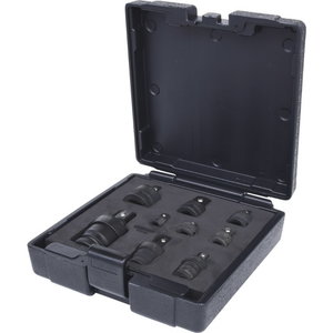 Löökadapterite ja kardaanide kmpl 1/4+3/8+1/2+3/4&quot; 9- Pack, KSTOOLS