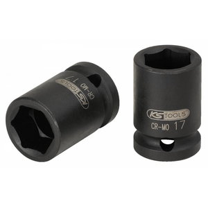 &Scaron;e&scaron;iakampė smūginė galvutė 1/2" 32mm trumpa 