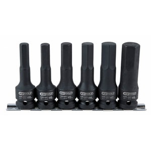 Triecienmuciņu seškanšu komplekts 8-19mm 1/2" 6-gab, KS Tools