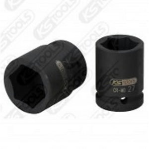 Impact socket, short, 1", 38mm, KS Tools