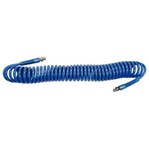 PU compressed air spiral coiled tube 12bar 8mm, KS Tools