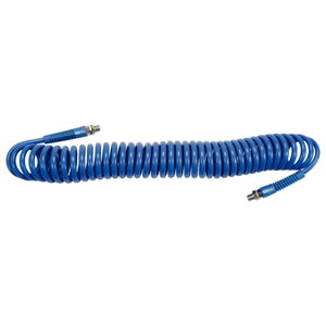 PU compressed air spiral coiled tube 12bar 10mm 