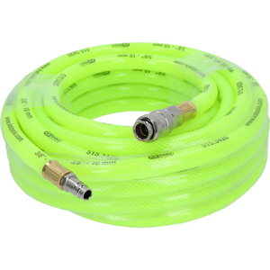 Air hose with signal fluorecent colour 10m, Ų 10mm, KS Tools
