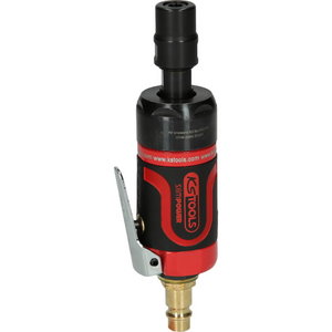 SlimPOWER mini-pneumatic die grinder, straight, KS Tools