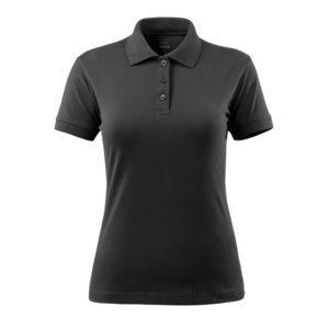 Sieviešu polo krekls Grasse, melns, Mascot