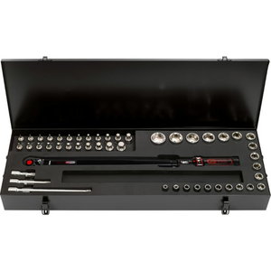 1/2" ERGOTORQUE®precision torque wrench set with reversible 