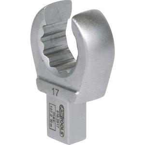 Atvira veržimo galvutė 9x12mm, 17mm, KS Tools