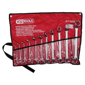 CLASSIC double ring spanner set 11pcs, 6-32mm