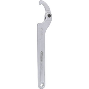 Flexible hook wrench with nose, 35-50mm 