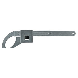 Flexible hook wrench with nose, 20-100mm