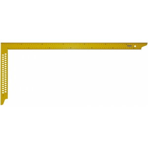 Carpenters' Try Square 1000x380mm yellow, Vögel
