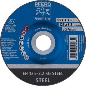 Metal cut disk EH  125-3,2 A30 S SG, Pferd