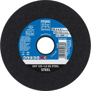 Режущий диск по металлу 125x1,6x22 A46S SG-E, PFERD