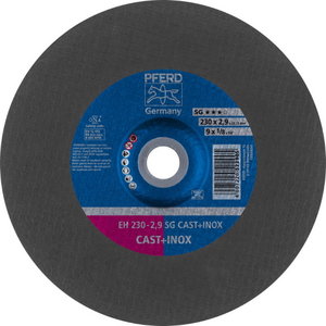 Disks EH 230-2,9 A24 Q SG-INOX-GUß, Pferd