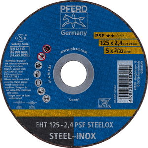 INOX режущий диск 125x2,4x22 A46P PS-F, PFERD