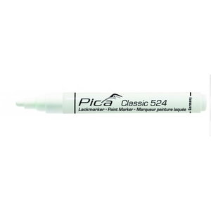 White marker 2-4 mm permanent, Pica
