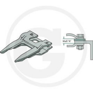 Double finger AXE37174, Z11785 600/800, Granit