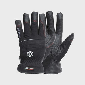 Pir&scaron;tinės, PU delnas, vir&scaron;us  i&scaron; spandekso, Black Star, GLOVESPRO