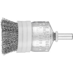 End brush PBUR Steel 25x25x6mm 0,2mm