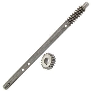 Shaft and worm gear assy