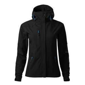 Softshell jacket Nano 532 with hoodie, women`s, black XL